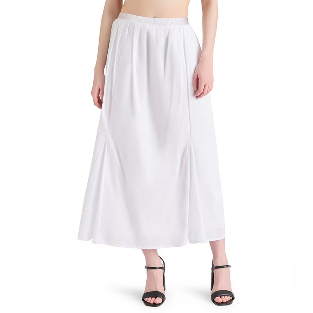 Steve Madden - KARINA ELASTIC WAIST MIDI SKIRT